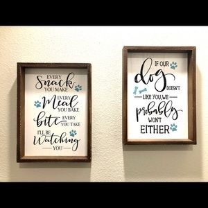 Rustic Farmhouse Wall Art for Dog Lovers